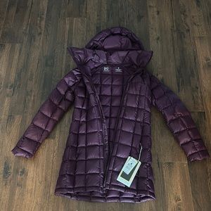 AK Burton Plum Down Coat